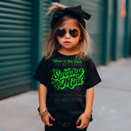 MTO {Spooky MINI- Glow In The Dark} Baby/Toddler/Youth Sizes