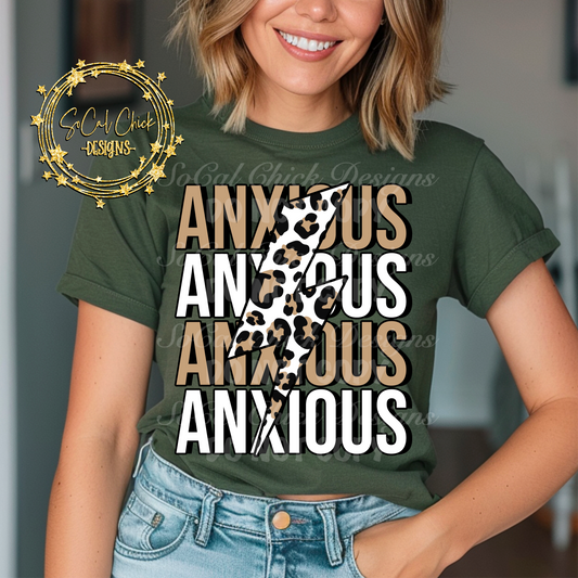 MTO {Anxious} Olive Adult Shirt/Crewneck/Hoodie