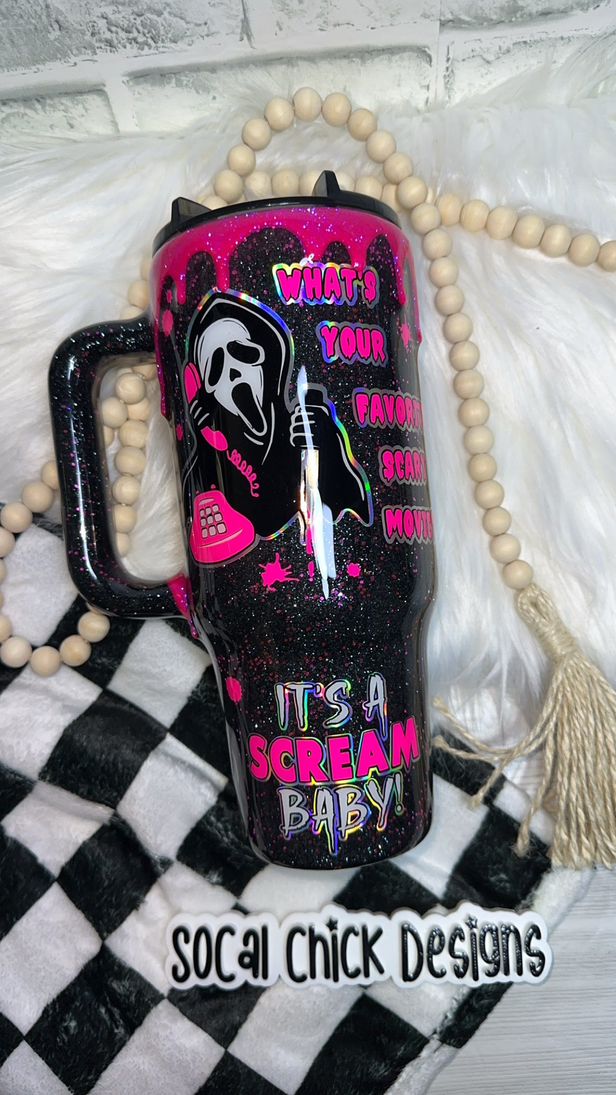 MTO {It's A Scream Baby!} 40oz Dupe