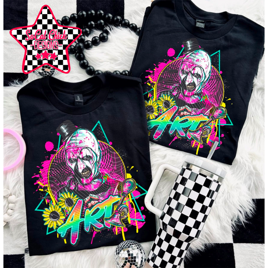 MTO {Slice N Dice - Art} White or Black Adult Shirt/Crewneck/Hoodie