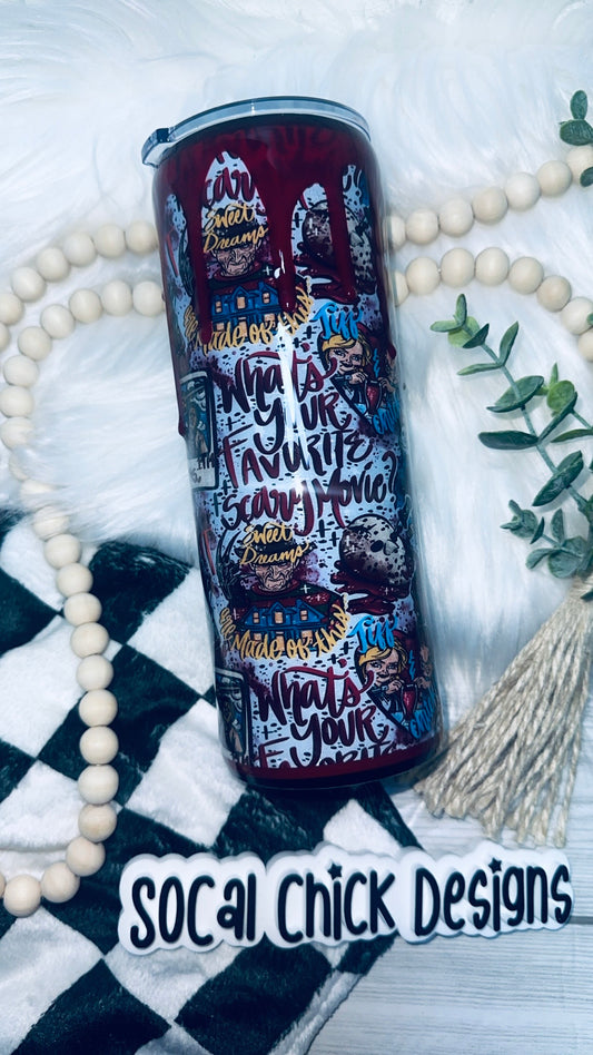 RTS {Slasher Gang w Drip} 24oz Skinny