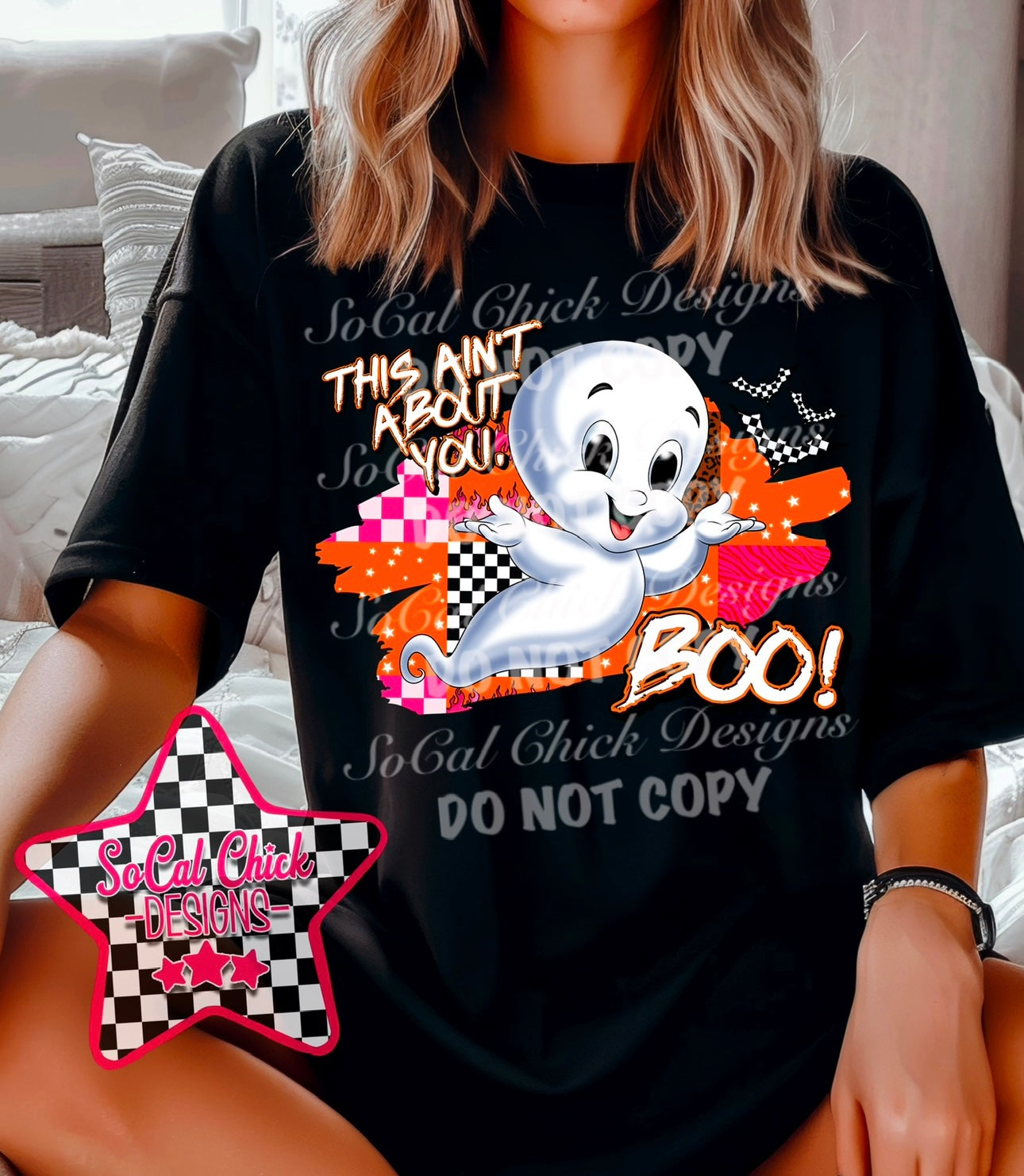 MTO {This Ain't About You Boo} Black Adult Shirt/Crewneck/Hoodie