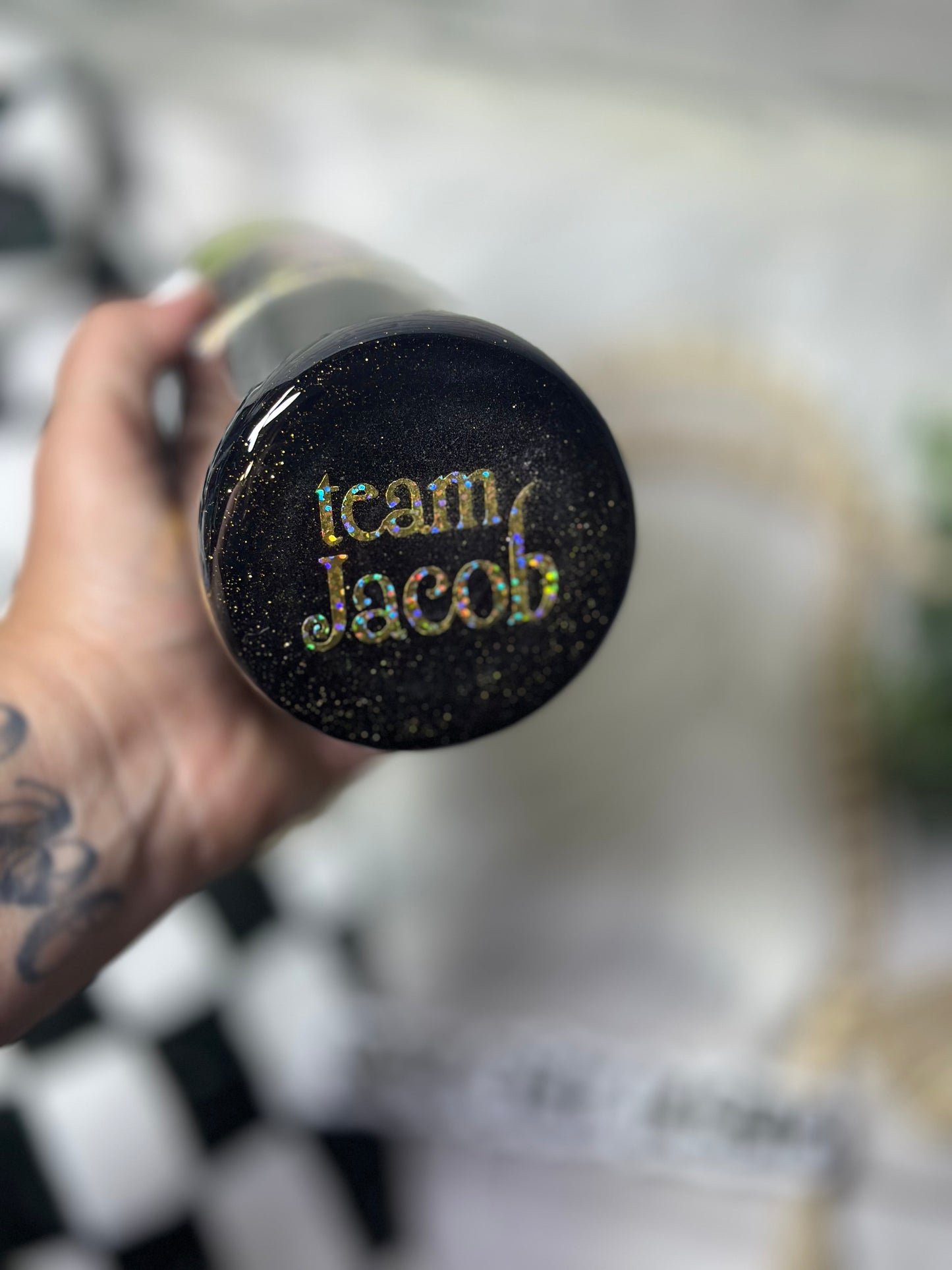 RTS {Team Jake w Glow Moon} 25oz Skinny