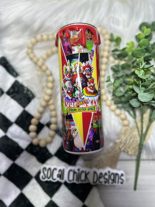 RTS {Klowns w Drip} 20oz Skinny