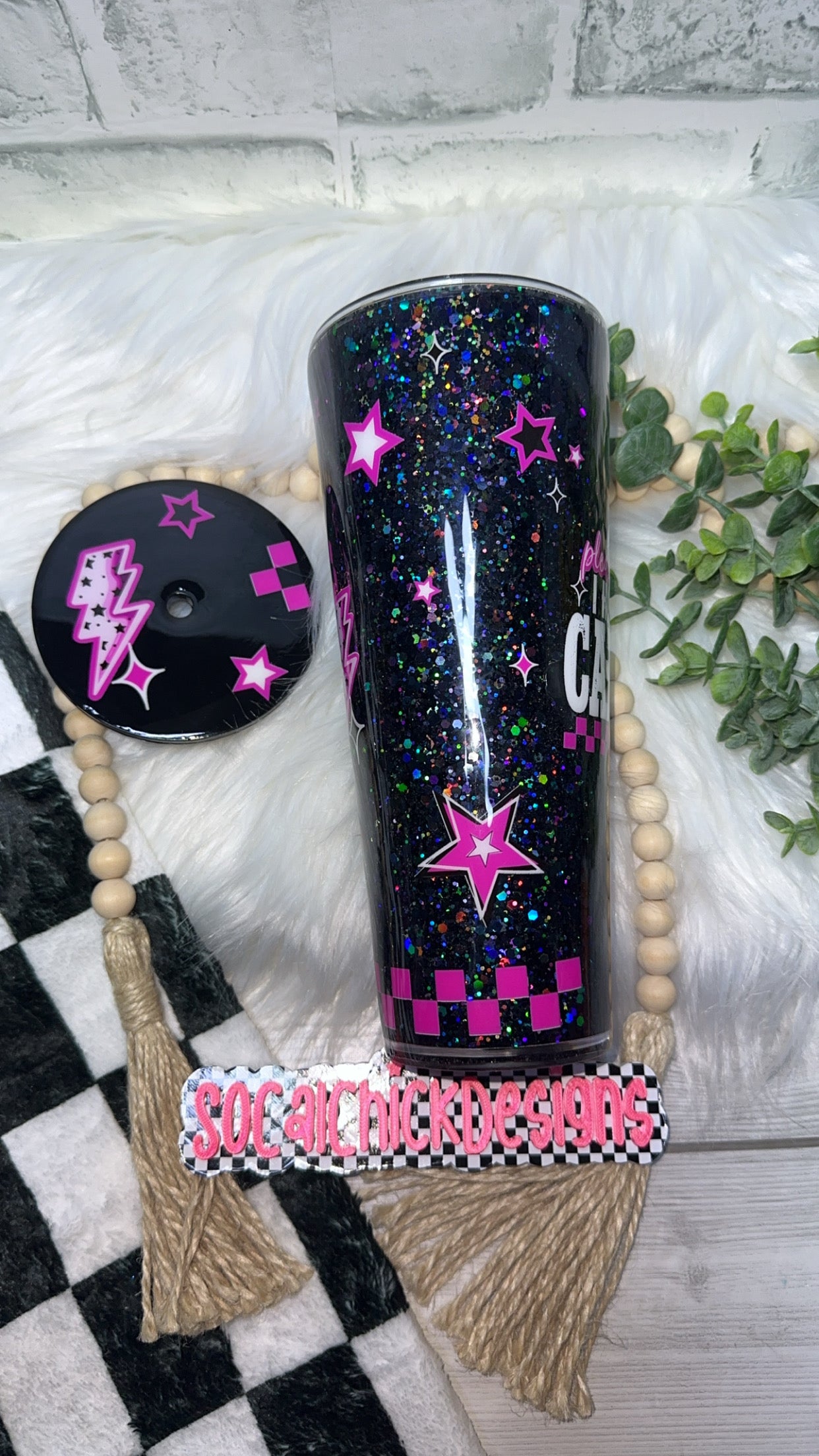 RTS {Please Hold I Haven't Had My Caffeine Yet} 24oz Snow Globe
