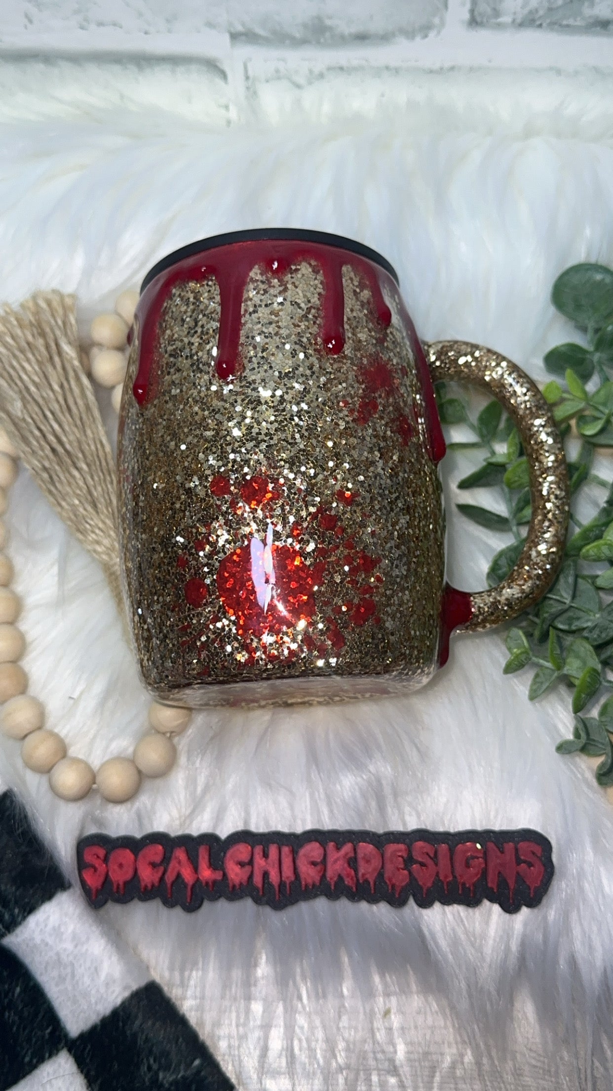 Be RTS {Waiting for Friday the 13th with Drip} 14oz Mug