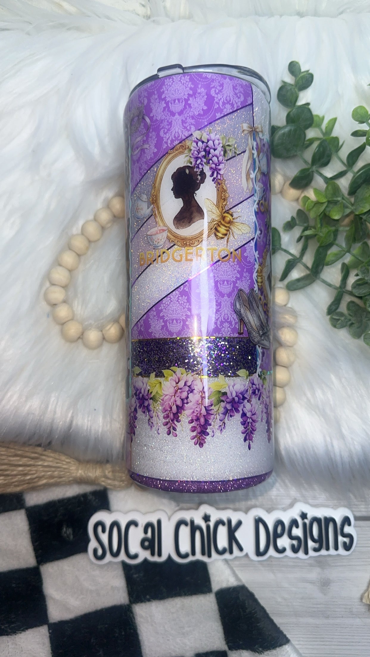 RTS {Diamond Of The Season- Patchwork} 25oz Skinny