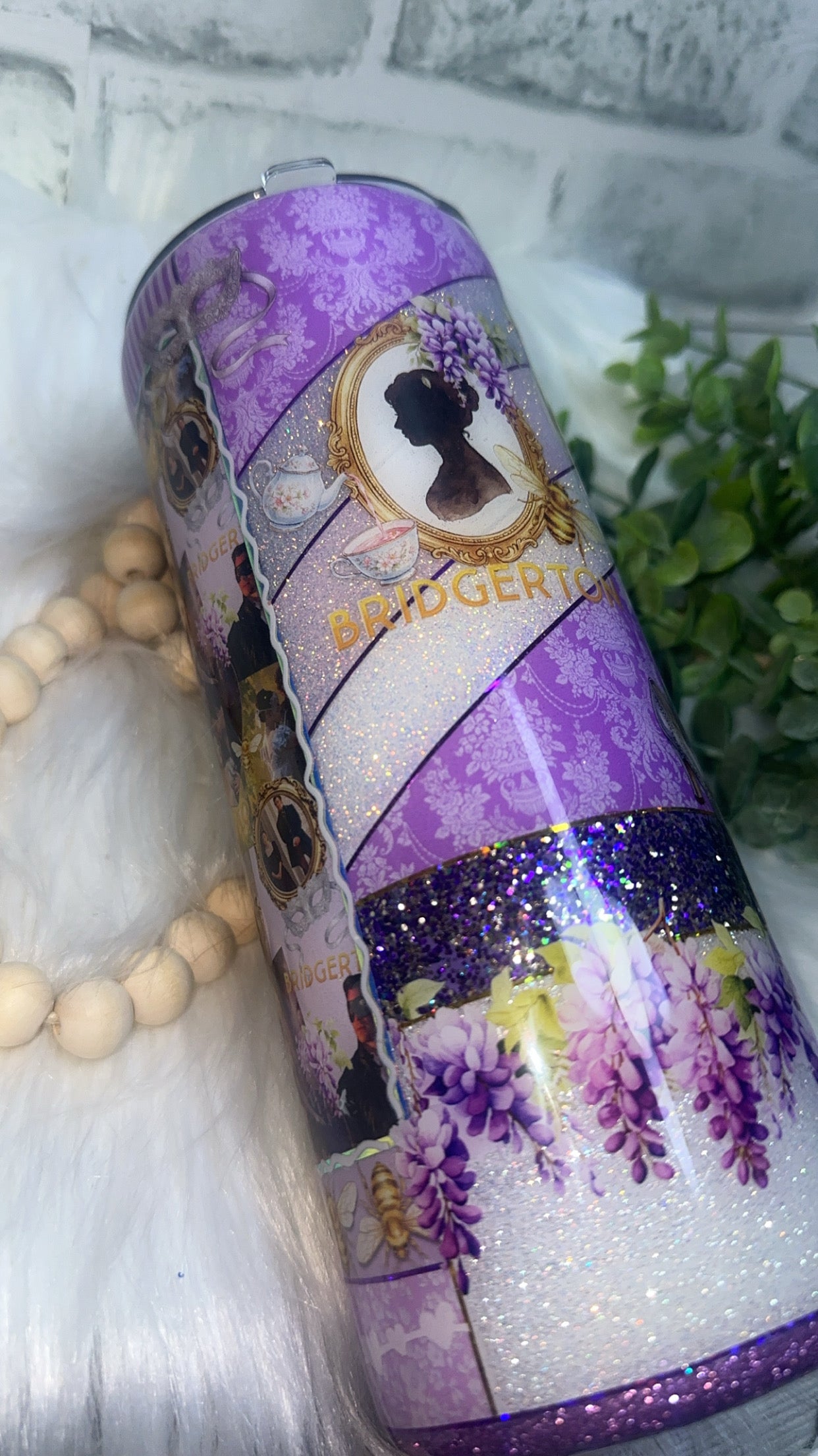 RTS {Diamond Of The Season- Patchwork} 25oz Skinny