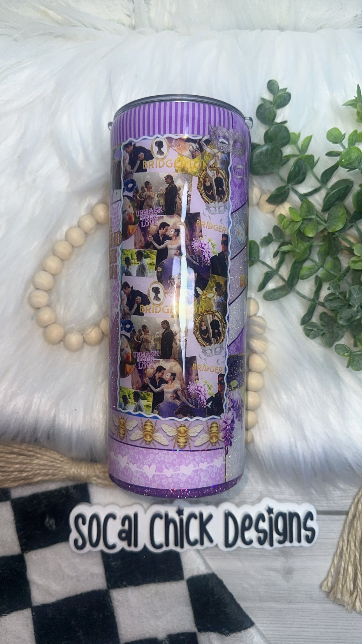 RTS {Diamond Of The Season- Patchwork} 25oz Skinny