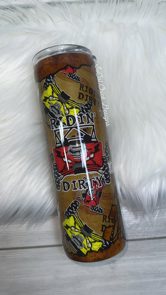 RTS {Ridin' Dirty} 30oz Skinny