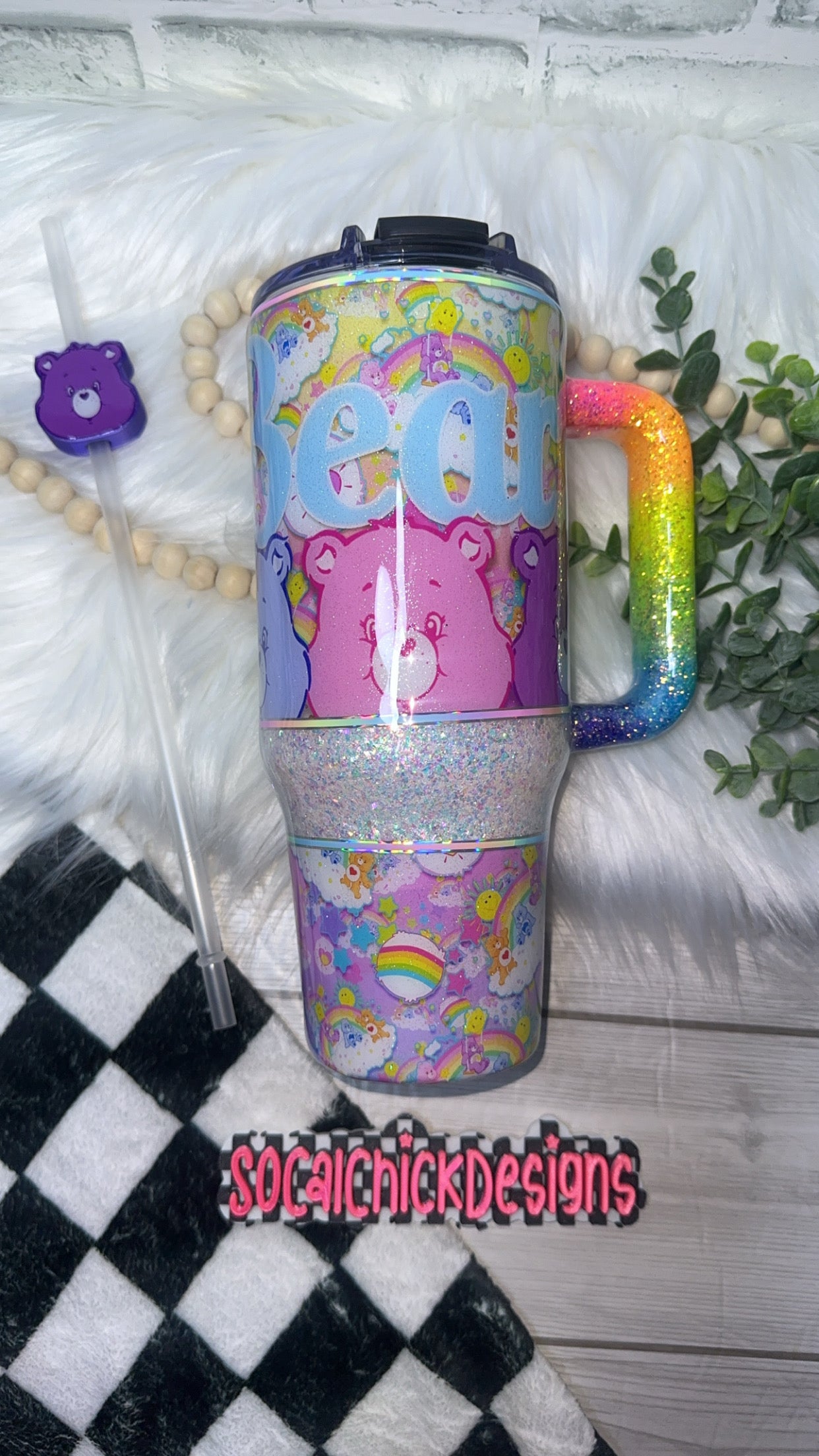 RTS {Rainbow Bears} 40oz Dupe