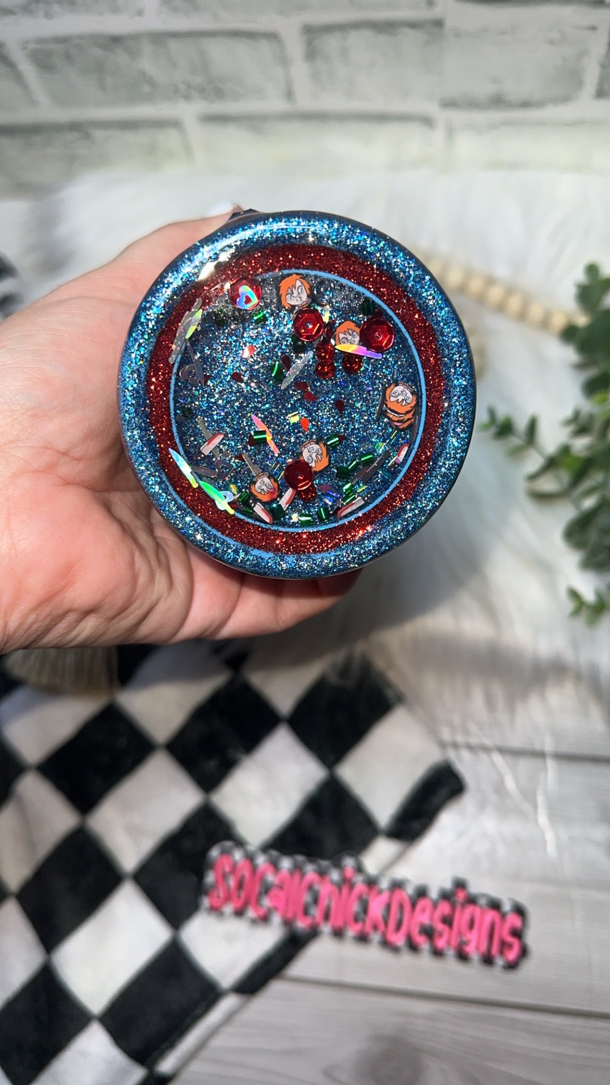 RTS {Couple Goals, Zipper & Charm, Drip & SnowGlobe Bottom} 24oz Skinny