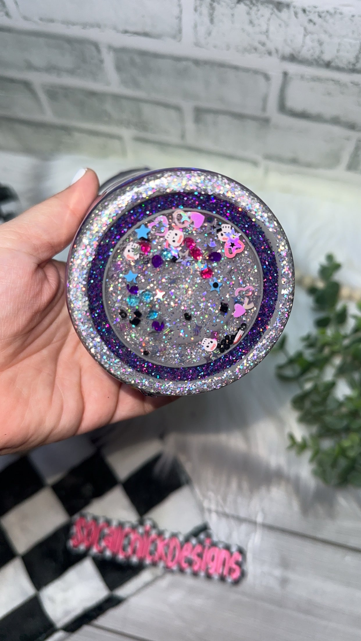 RTS {I Could Be Meaner, Zipper & Charm, Drip & SnowGlobe Bottom} 24oz Skinny