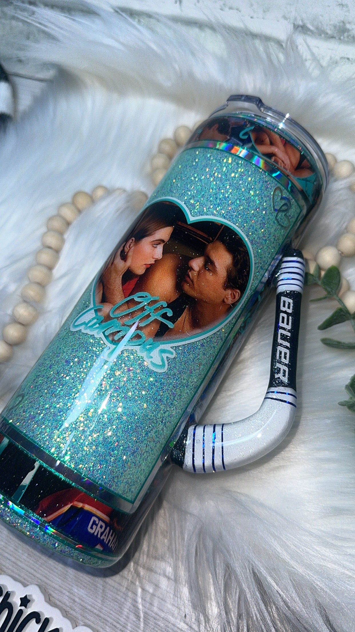 MTO {Off Campus with Hockey Stick Handle} Select Your Tumbler Style