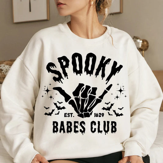 MTO {Spooky Babes Club} Adult Shirt/Crewneck/Hoodie