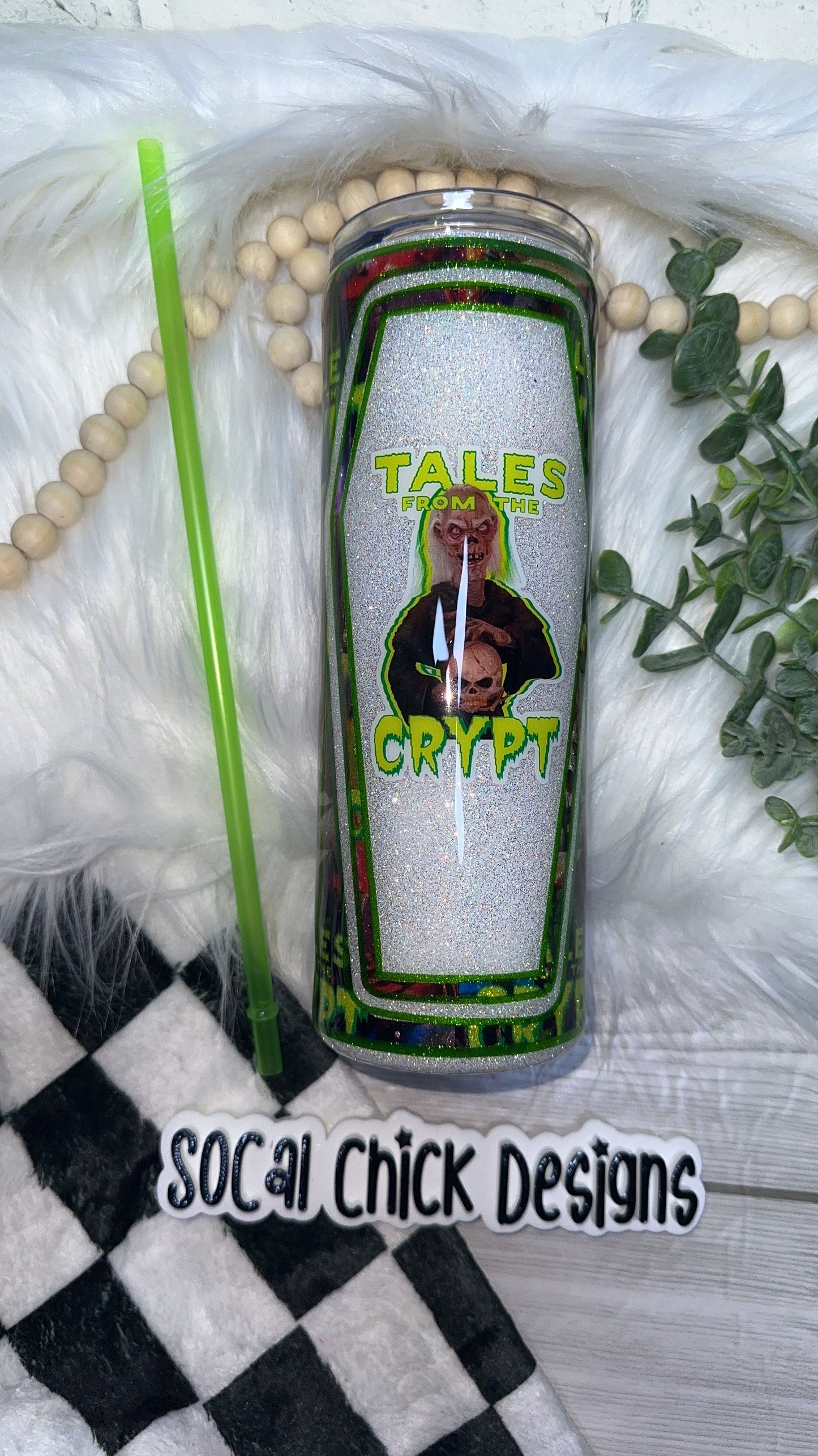 RTS {Tales From The Crypt- GLOW} 20oz Skinny