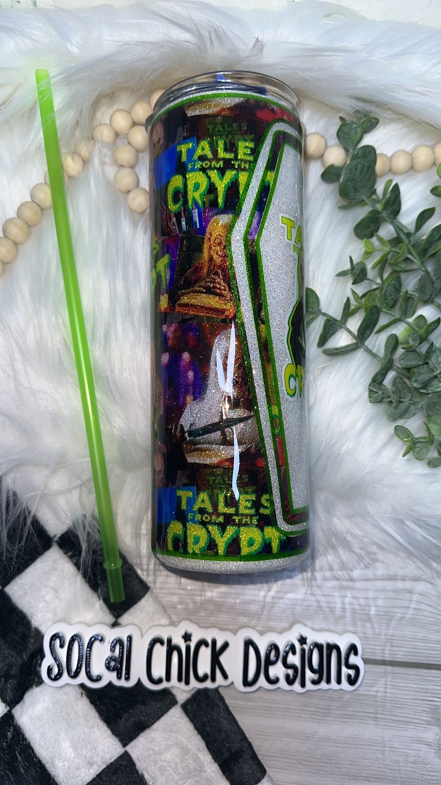 RTS {Tales From The Crypt- GLOW} 20oz Skinny