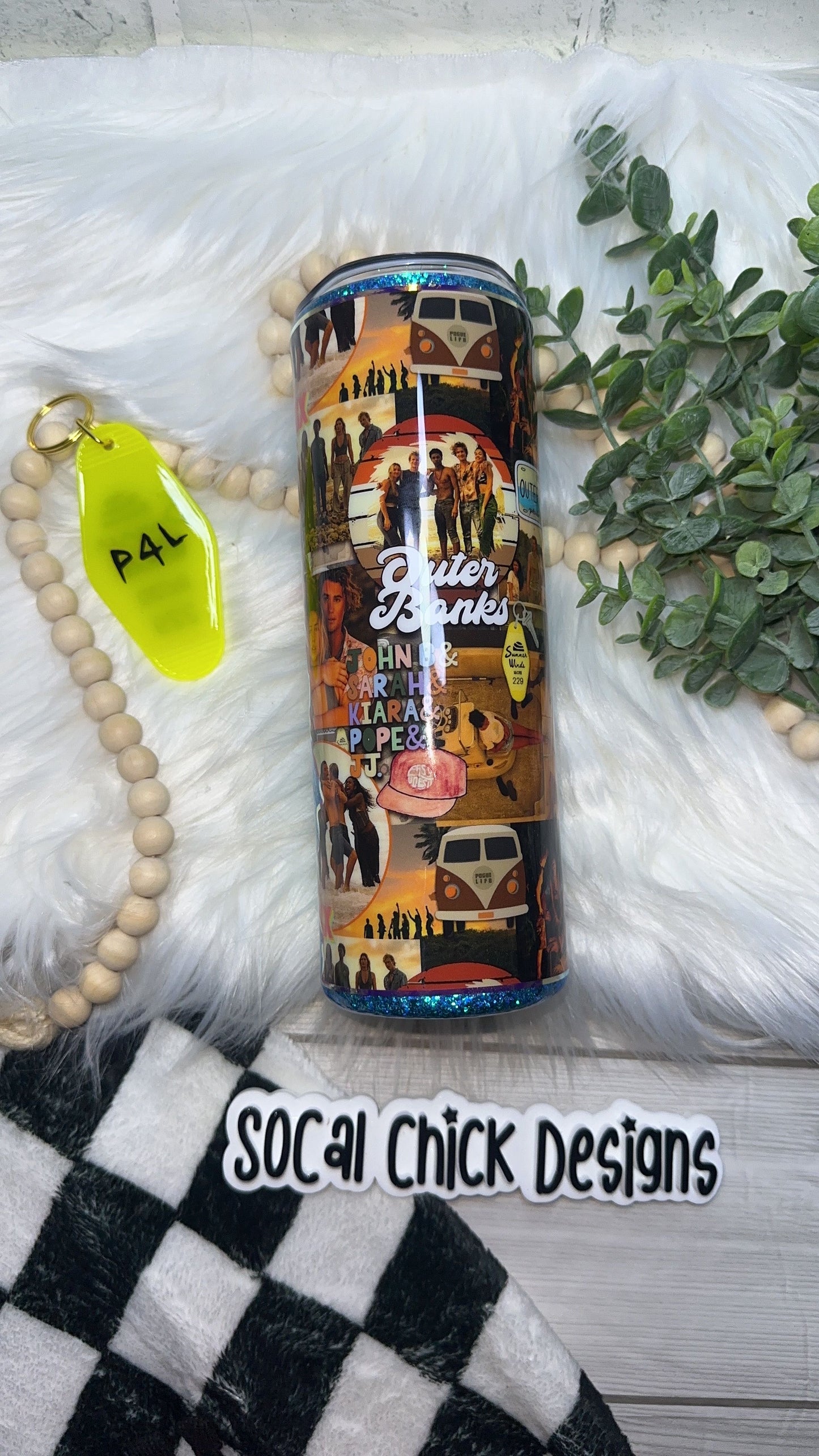 RTS {OBX with Motel Keychain} 20oz Skinny