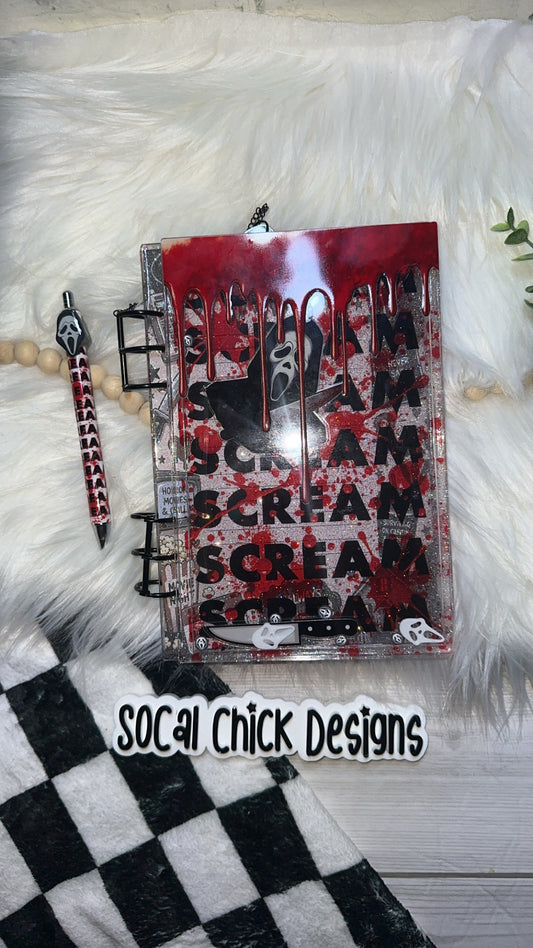MTO {Notebook - Ghosty Scream} A5 Size
