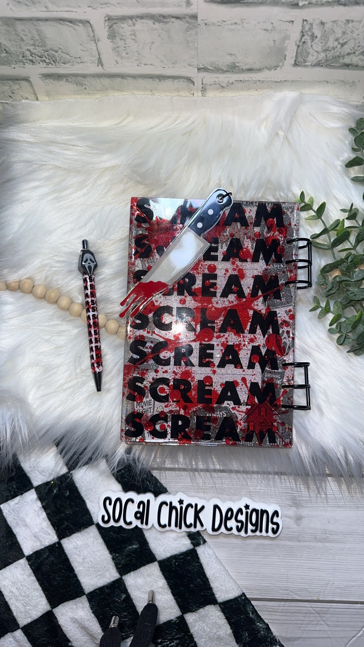 MTO {Notebook - Ghosty Scream} A5 Size