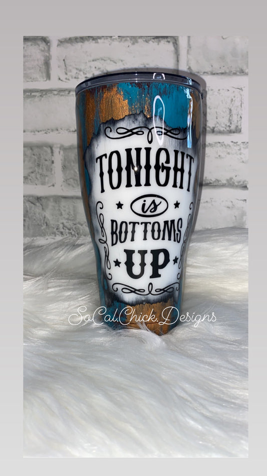 RTS {Bottoms Up} 30oz Curve