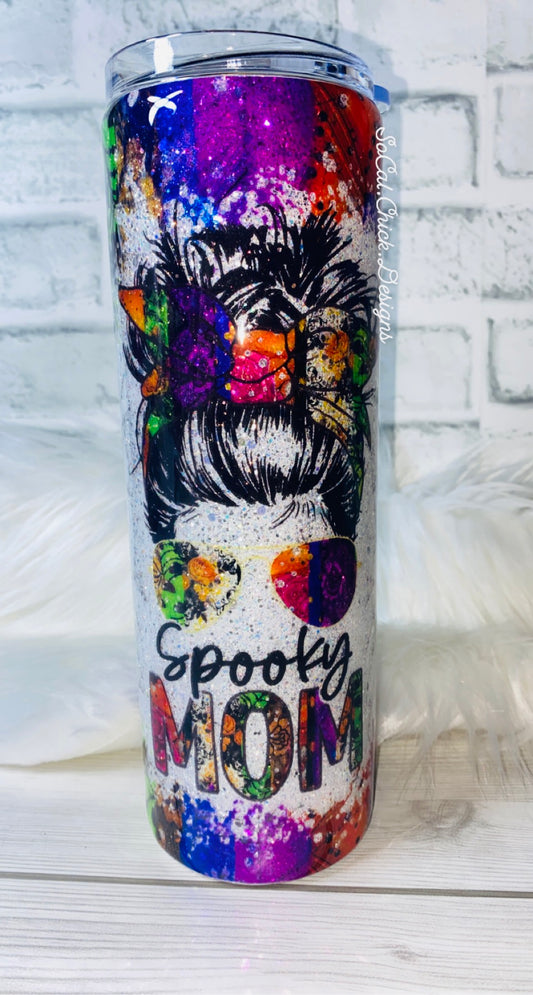 RTS {Spooky Mom} 30oz Skinny