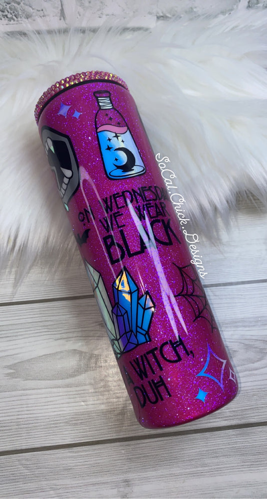 MTO {Spell Book Pink} - Select Your Tumbler Style