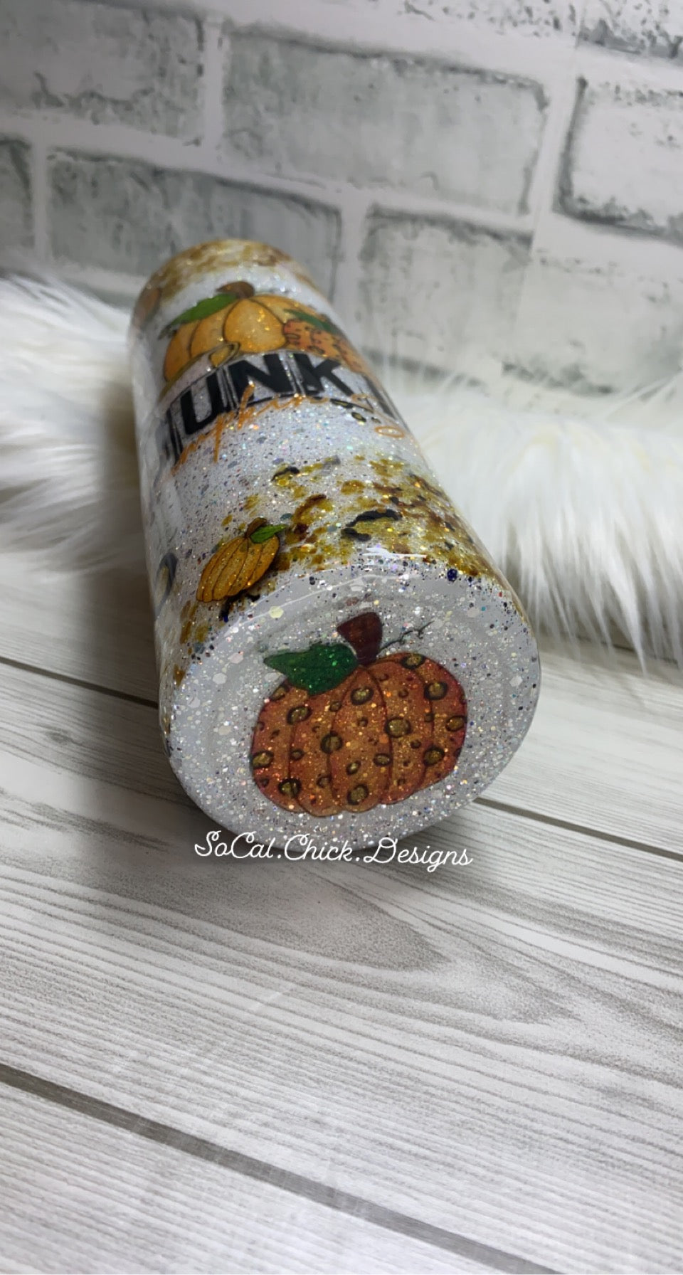 MTO {Pumpkin Spice Junkie} - Select Your Tumbler Style
