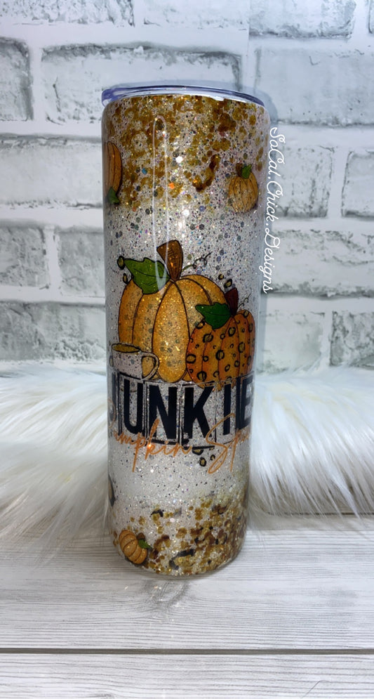 MTO {Pumpkin Spice Junkie} - Select Your Tumbler Style